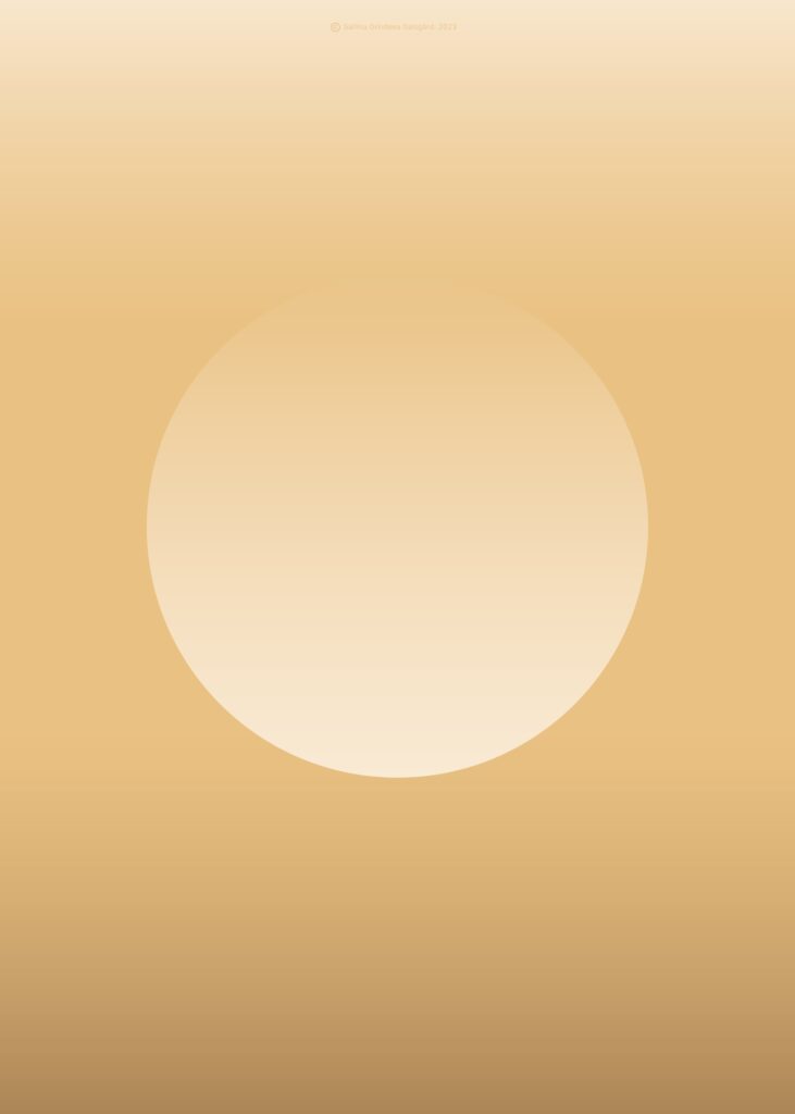The Golden sun - white